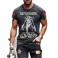 Męska koszulka z nadrukiem 3D wokół szyi oddychająca koszulka z krótkim rękawem najnowsze letnie 2021 kreatywna koszulka wyrażająca osobowość ponadgabarytowa męska koszulka 5